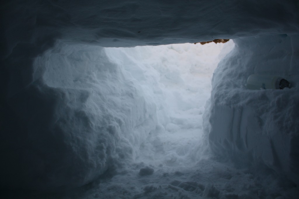 Building a Snow Cave